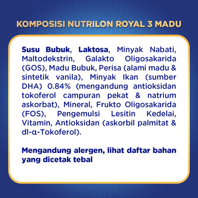 Nutrilon Royal 3 Madu 800gr