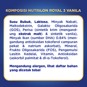 Nutrilon Royal 3 Vanilla 800gr