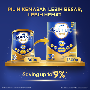 Nutrilon Royal 4 Vanila 400 gr, Susu Bubuk untuk Usia 3-6 Tahun
