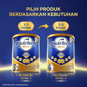 Nutrilon Royal 4 Vanila 400 gr, Susu Bubuk untuk Usia 3-6 Tahun
