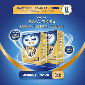 Nutrilon Royal 3 Madu 1800gr x 2Pcs