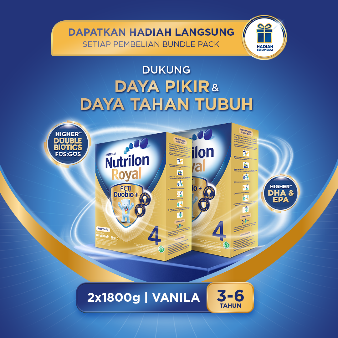 Nutrilon Royal 4 Vanilla 1800gr x 2Pcs