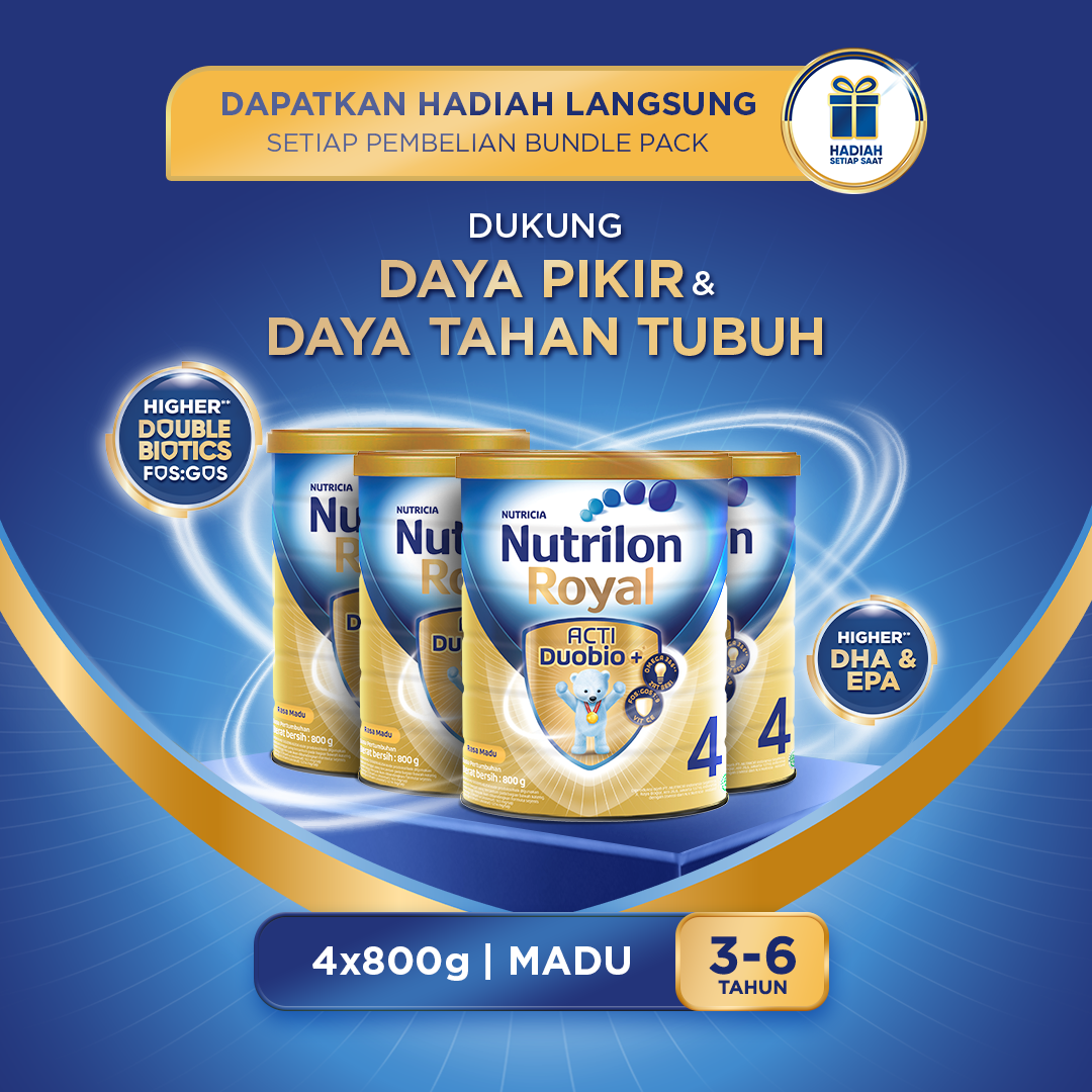 Nutrilon Royal 4 Madu 800gr x 4Pcs
