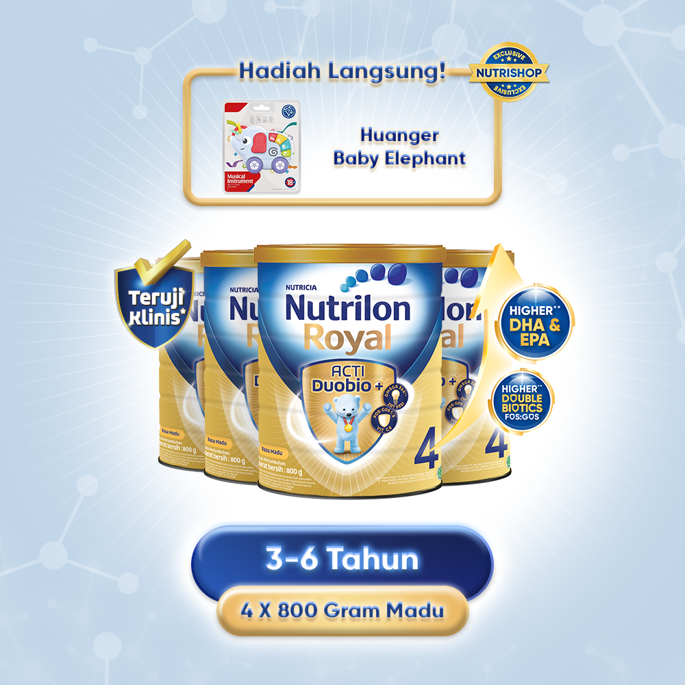 Nutrilon Royal 4 Madu 800gr x 4Pcs
