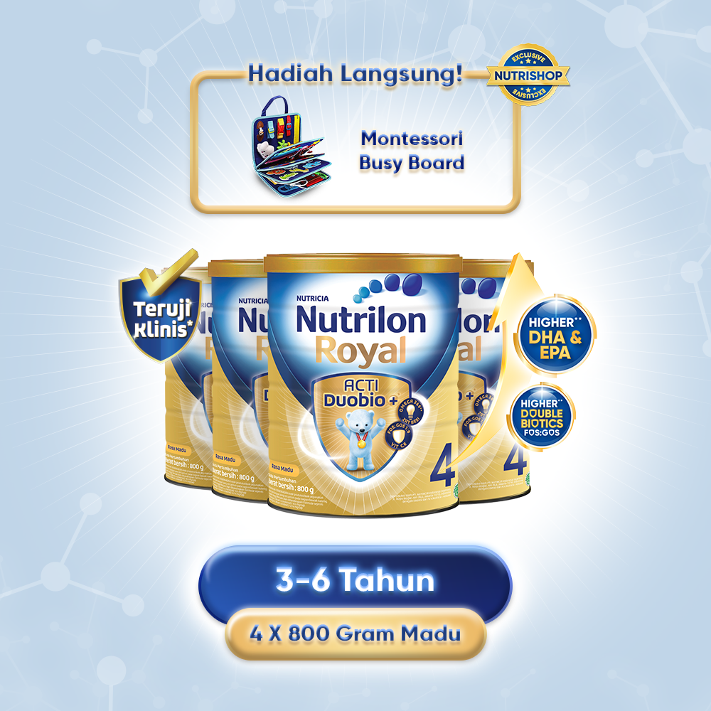 Nutrilon Royal 4 Madu 800gr x 4Pcs