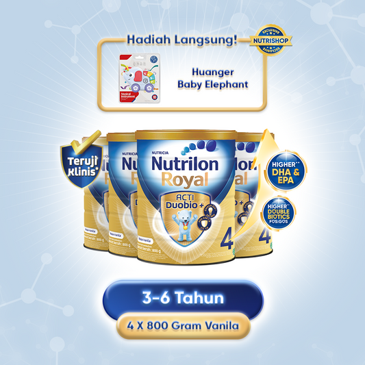 Nutrilon Royal 4 Vanilla 800gr x 4Pcs