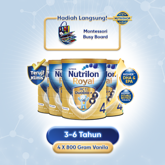 Nutrilon Royal 4 Vanilla 800gr x 4Pcs