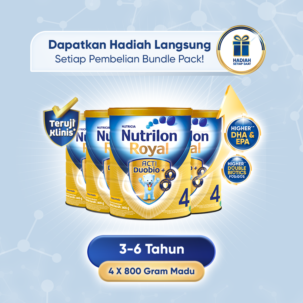 Nutrilon Royal 4 Madu 800gr x 4Pcs