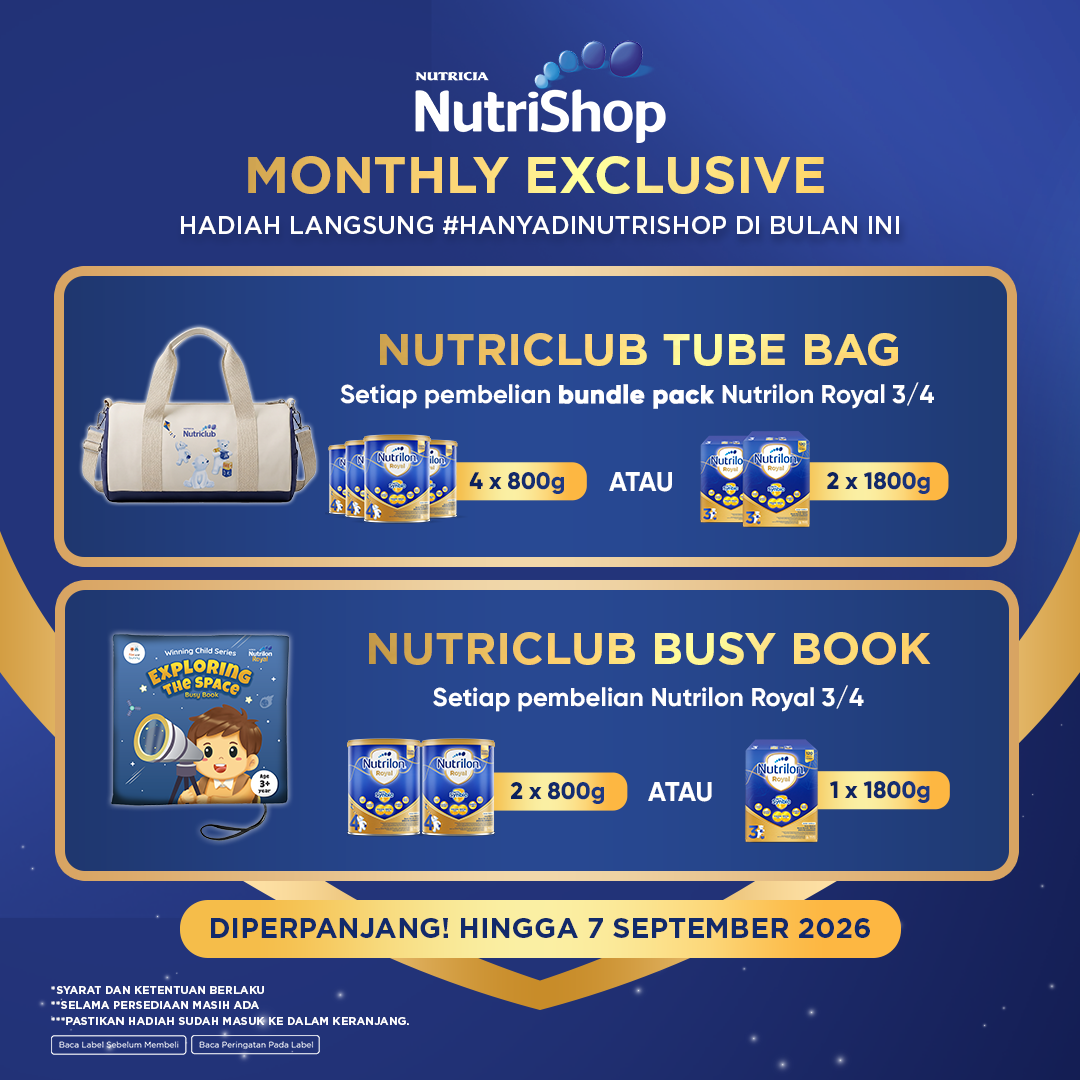 Nutrilon Royal 4 Madu 800 gr, Susu Bubuk untuk Usia 3-6 Tahun