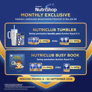 Nutrilon Royal 3 Vanila 400 gr, Susu Formula Anak untuk Usia 1-3 Tahun